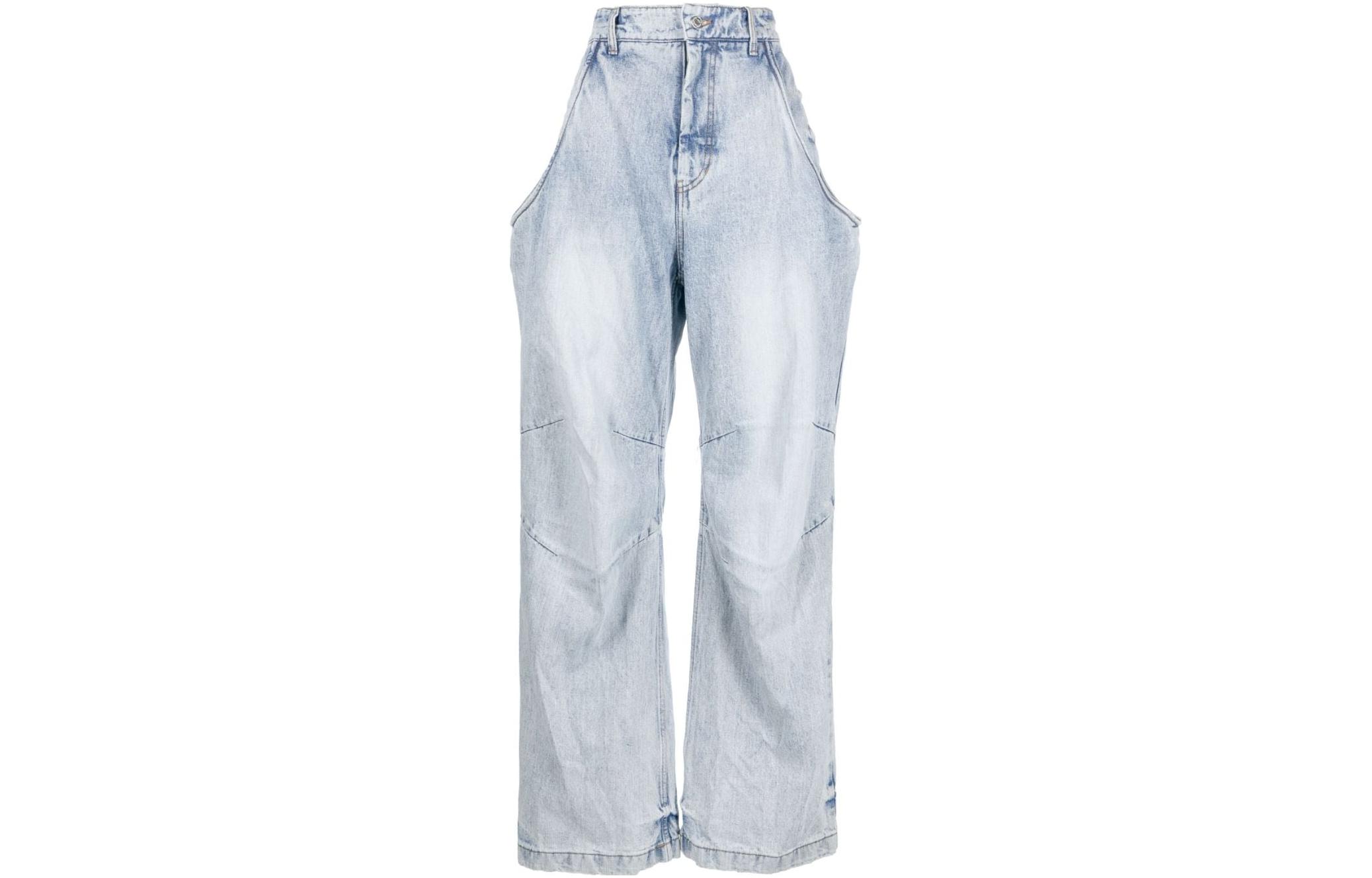 

Джинсы широкие WE11DONE, Синие