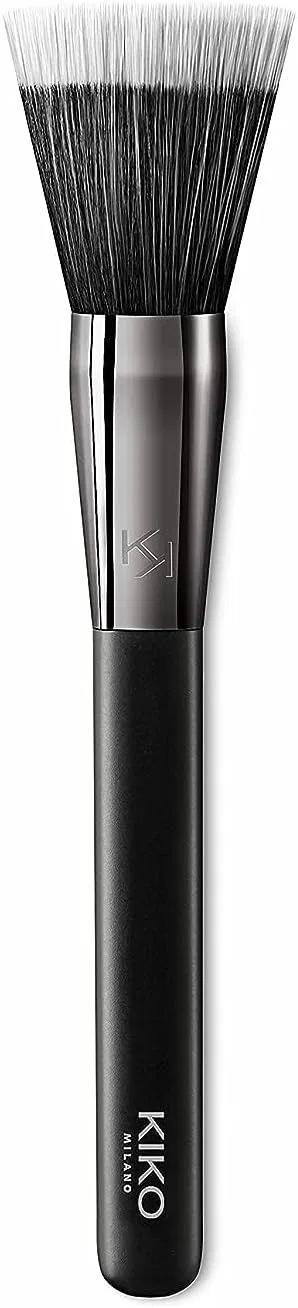 Кисть для лица Kiko Milano для тональной основы, синтетический ворс, цвет 04_Old