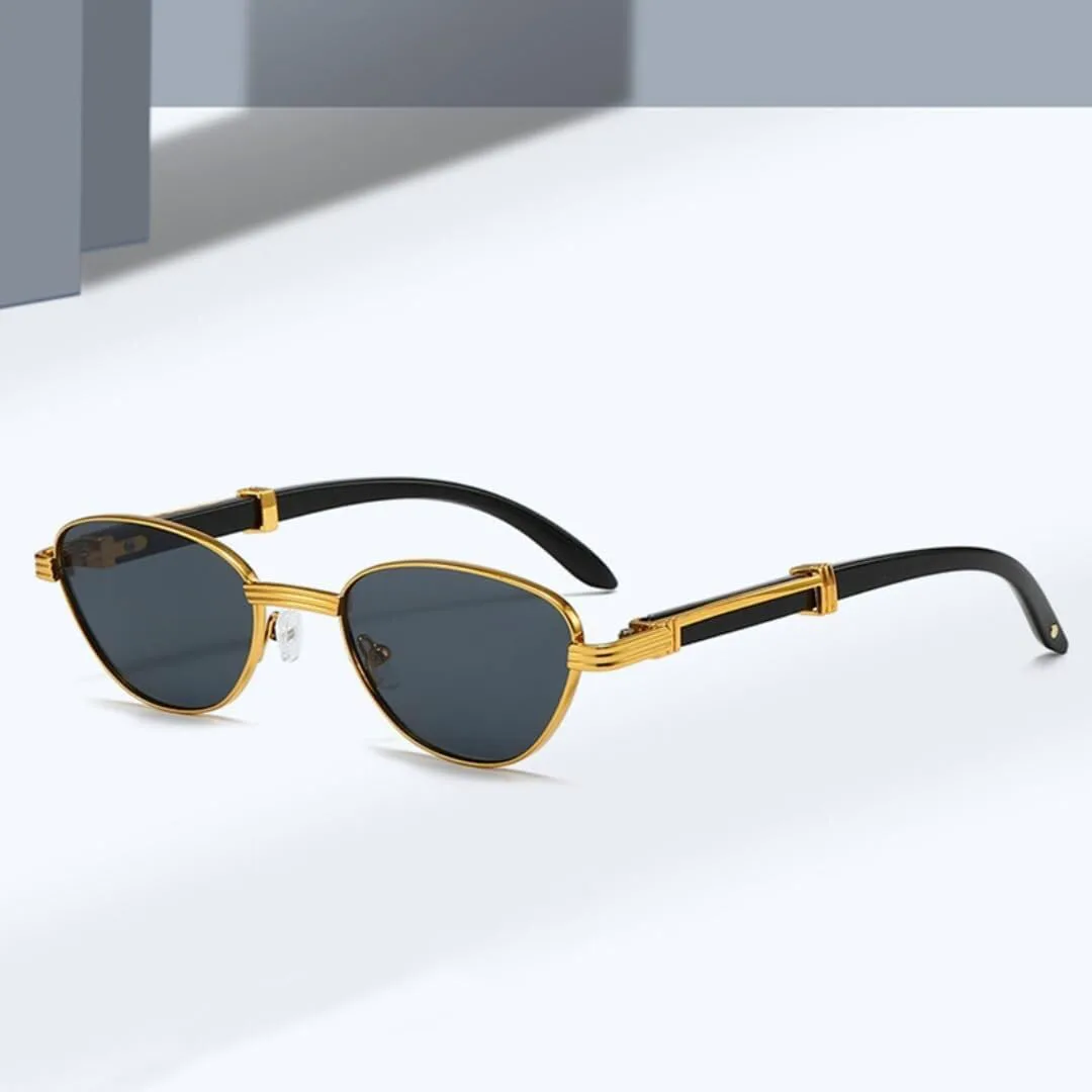 

Солнцезащитные очки с защитой UV400 | Градиентные линзы "кошачий глаз" | Для женщин и мужчин | Для занятий спортом на открытом воздухе и вождения LXLHWN, Golden Pink