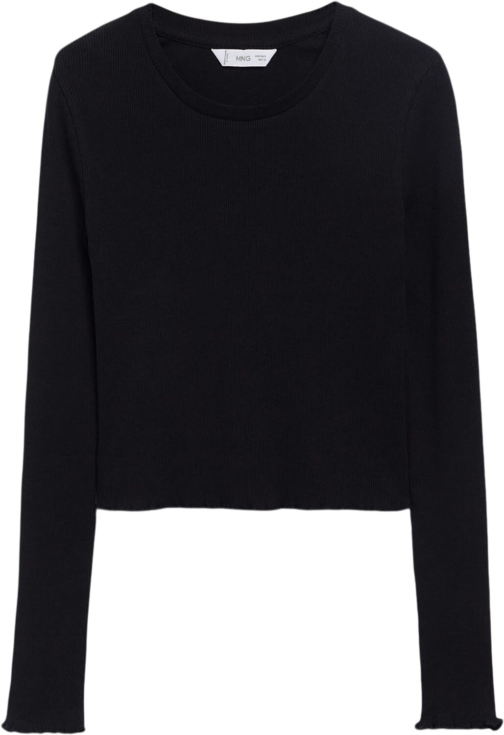 

Футболка Mango Sofia T-Shirt, черный