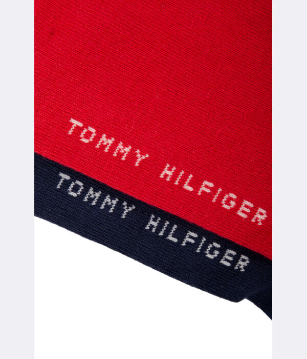 Носки мужские Tommy Hilfiger на резинке 2 пары, красный/синий — фото 3