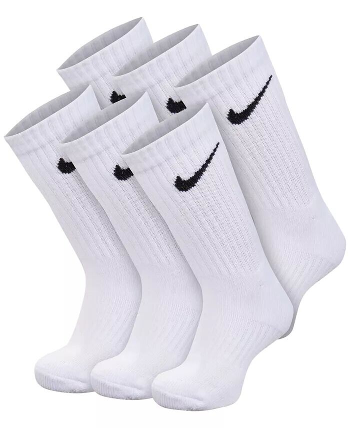 

Носки для малышей, 6 пар, Performance Crew Nike, белый