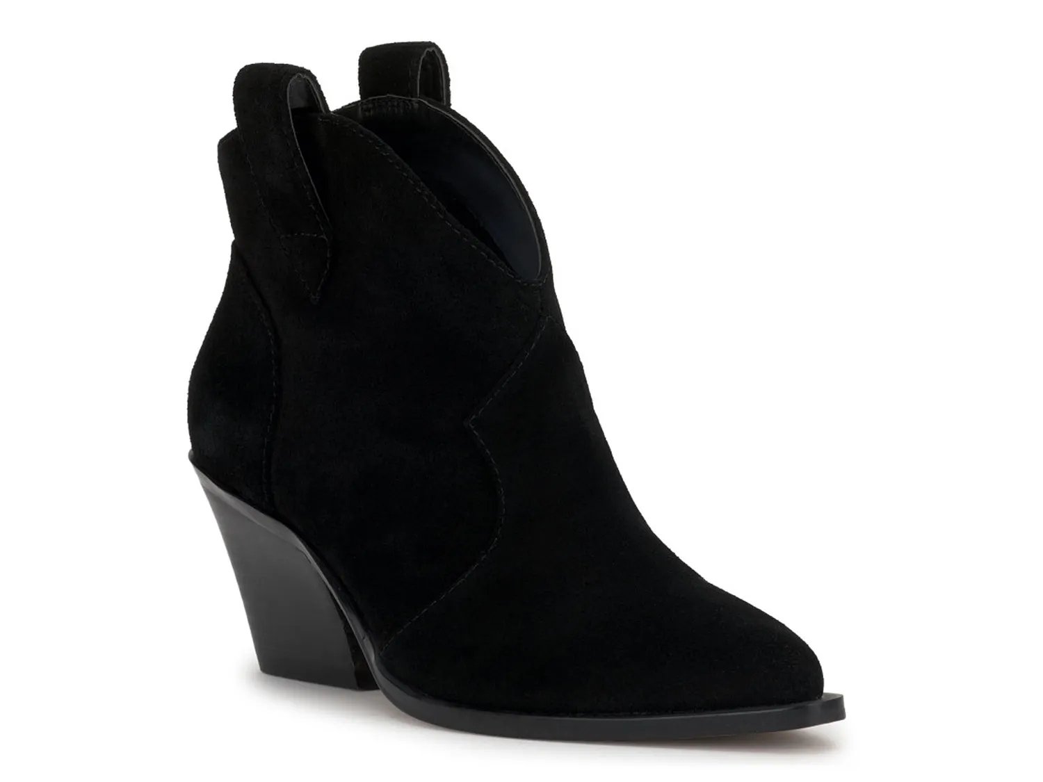 Ботинки Jessica Simpson Zadie Western Bootie, Black Suede