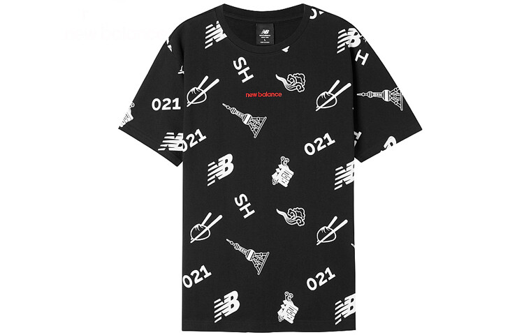 

Футболка унисекс New Balance, цвет Black