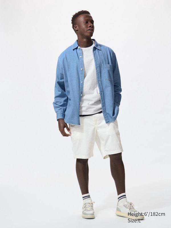 

Шорты чинос Uniqlo, белый