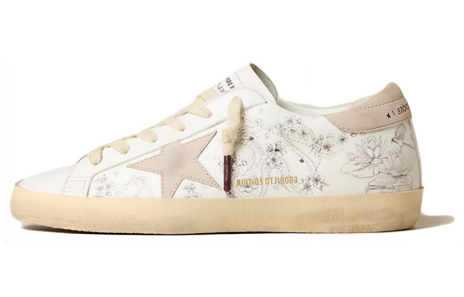 

Кроссовки женские Golden Goose Superstar LTD Chinese New Year, белый
