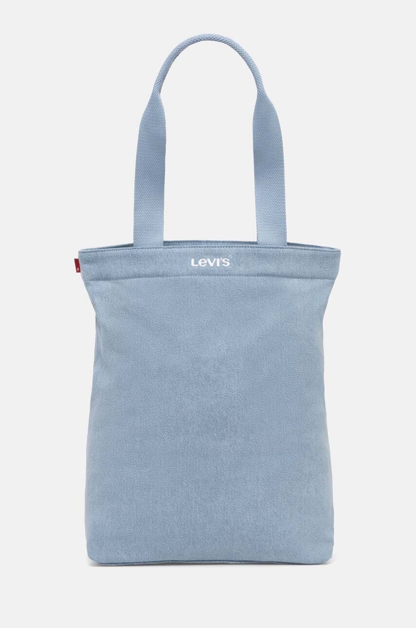 

Хлопковая сумочка Levi's, синий