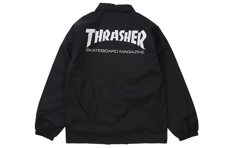 

Куртка унисекс черная Thrasher