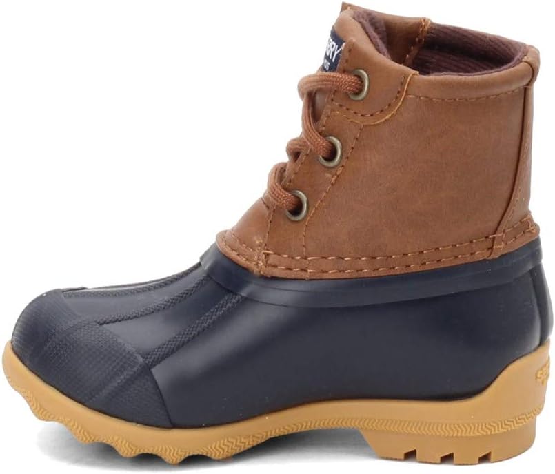 Детские ботинки Sperry унисекс, синий/песочный/темно-синий — фото 4