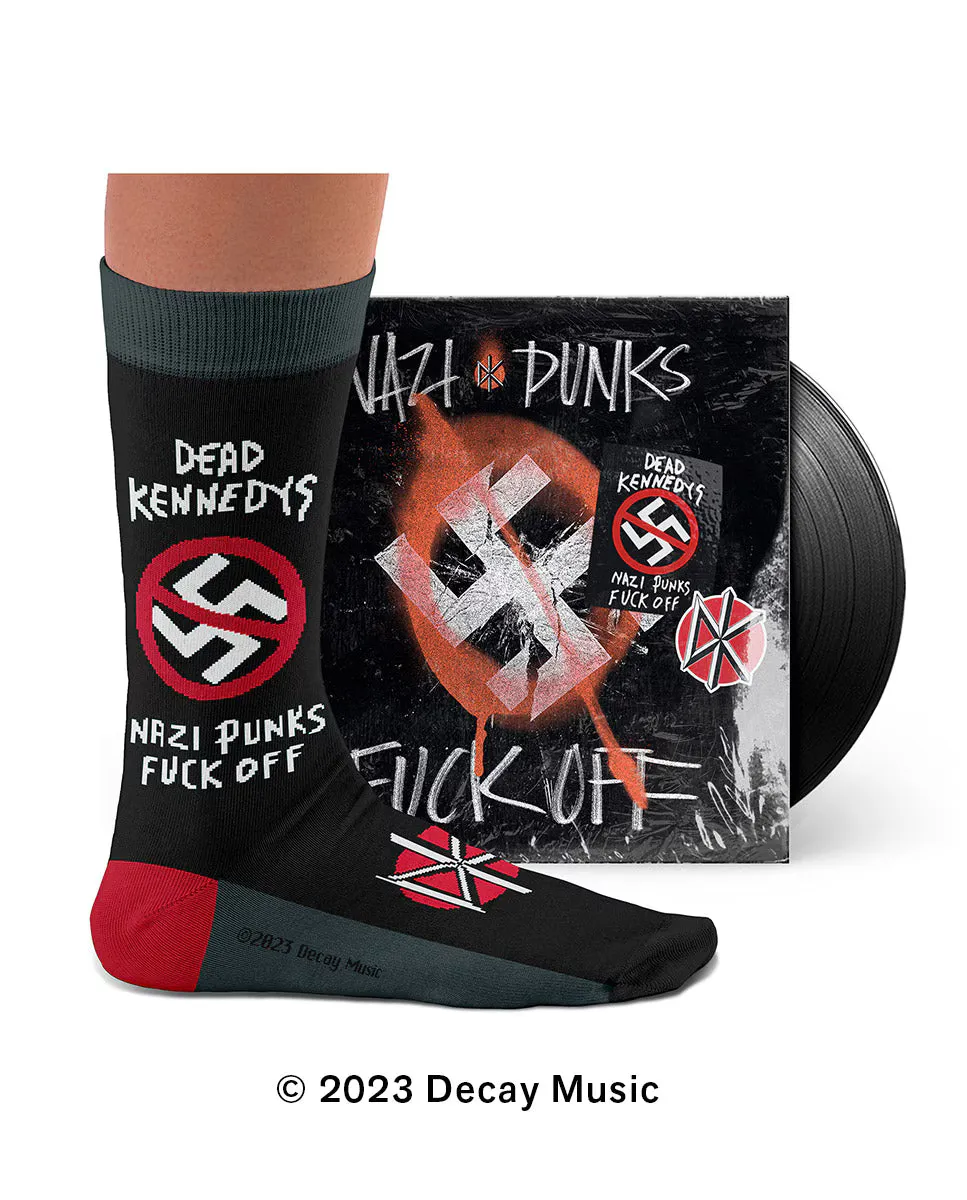 

Мужские носки Dead Kennedys f*** off, разноцветные хлопковые носки SOCK AFFAIRS, мультиколор