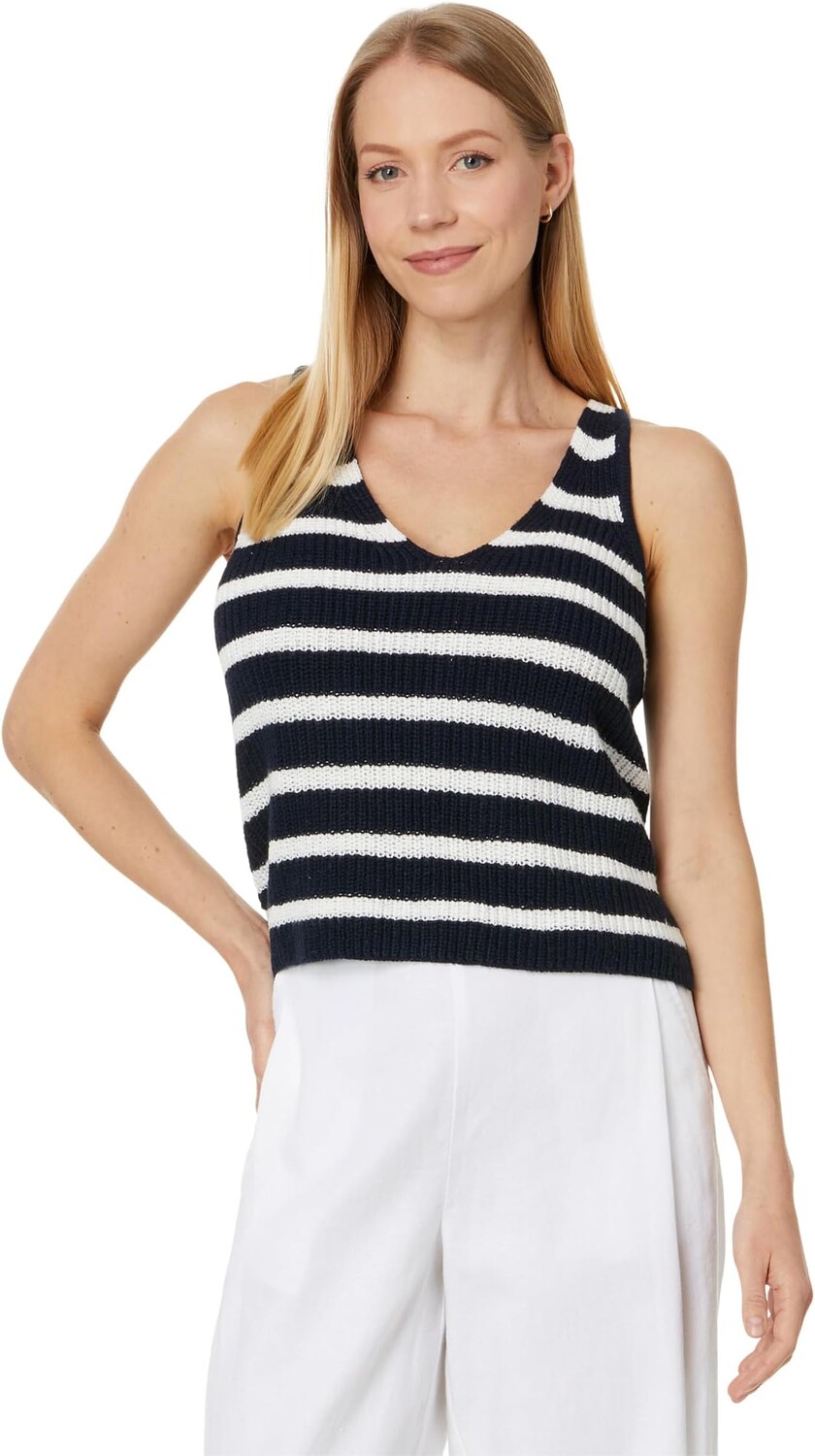 

Свитер Splendid Sweater Tank, цвет Navy/White Striped