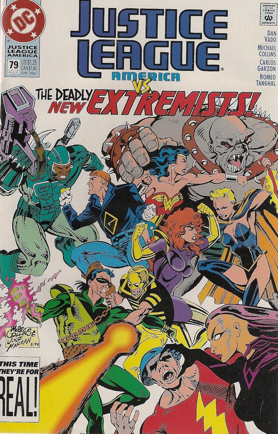 

Justice League America #79 (The Deadly New Extremists) (DC Comics)