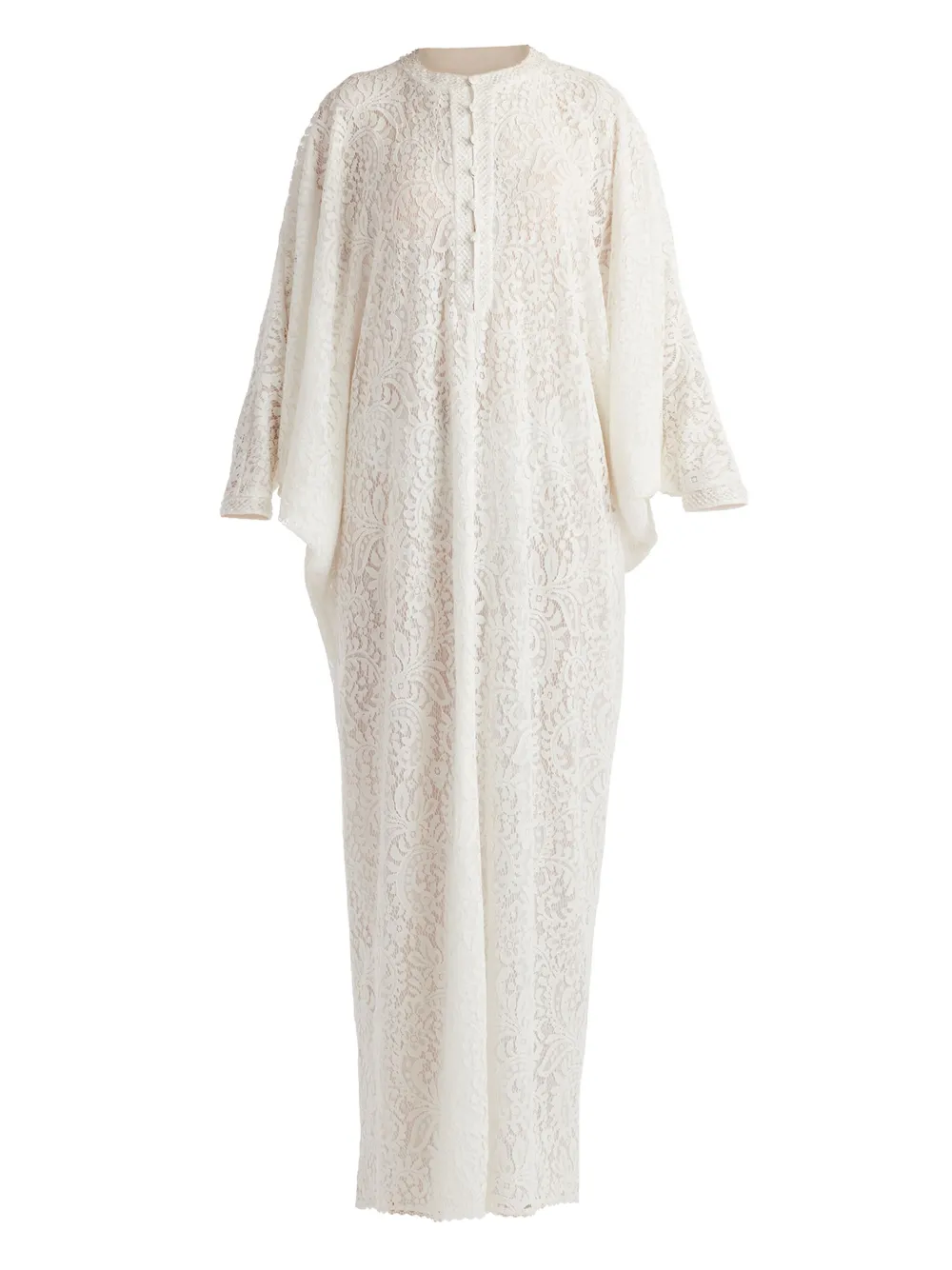 

Кружевное платье с драпировкой Tadashi Shoji, белый