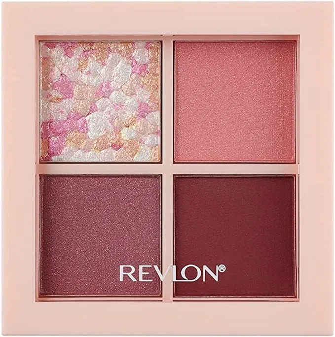 Палетка теней Revlon Dazzle Eyeshadow Quad 1pc Eye Shadow (Vintage Rose 003)