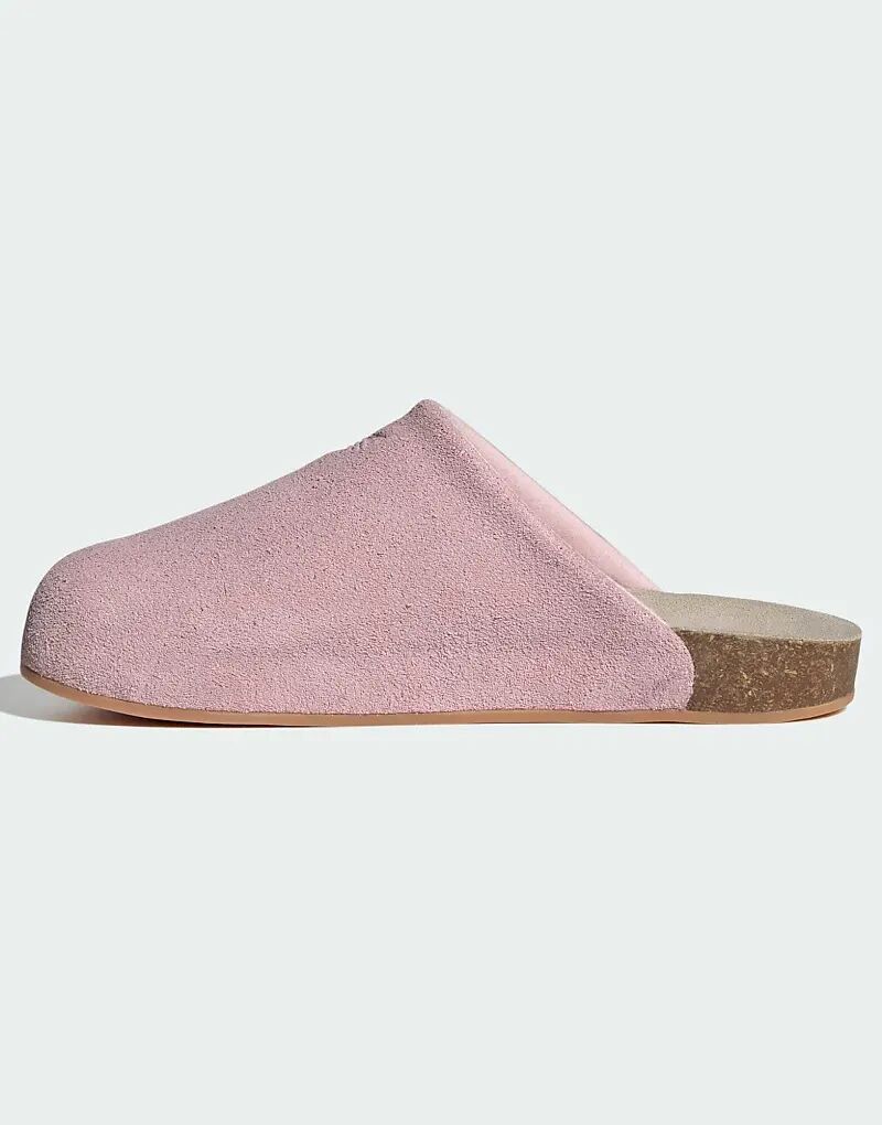 Кроссовки Adidas Originals Adimule в цвете прозрачный розовый / бежевый / гу — фото 4