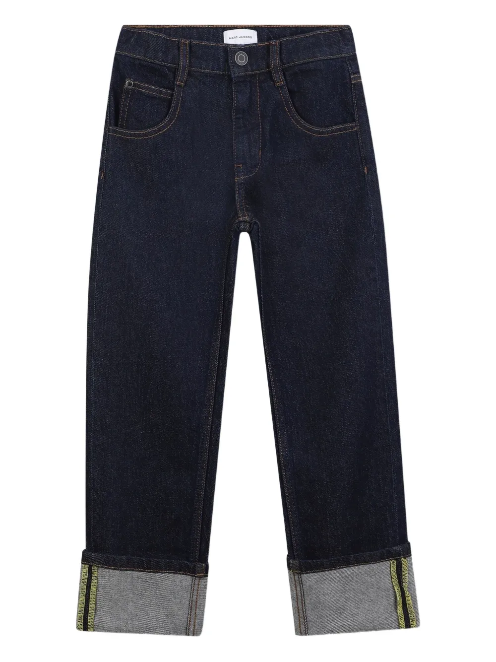 

Прямые джинсы Marc Jacobs Kids, серый