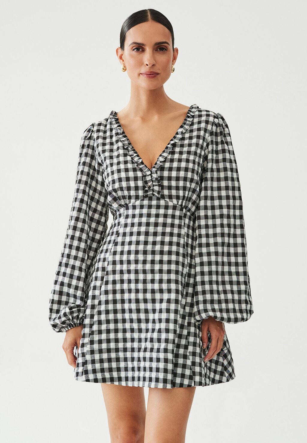 

Повседневное платье MINI THE FATED, цвет gingham