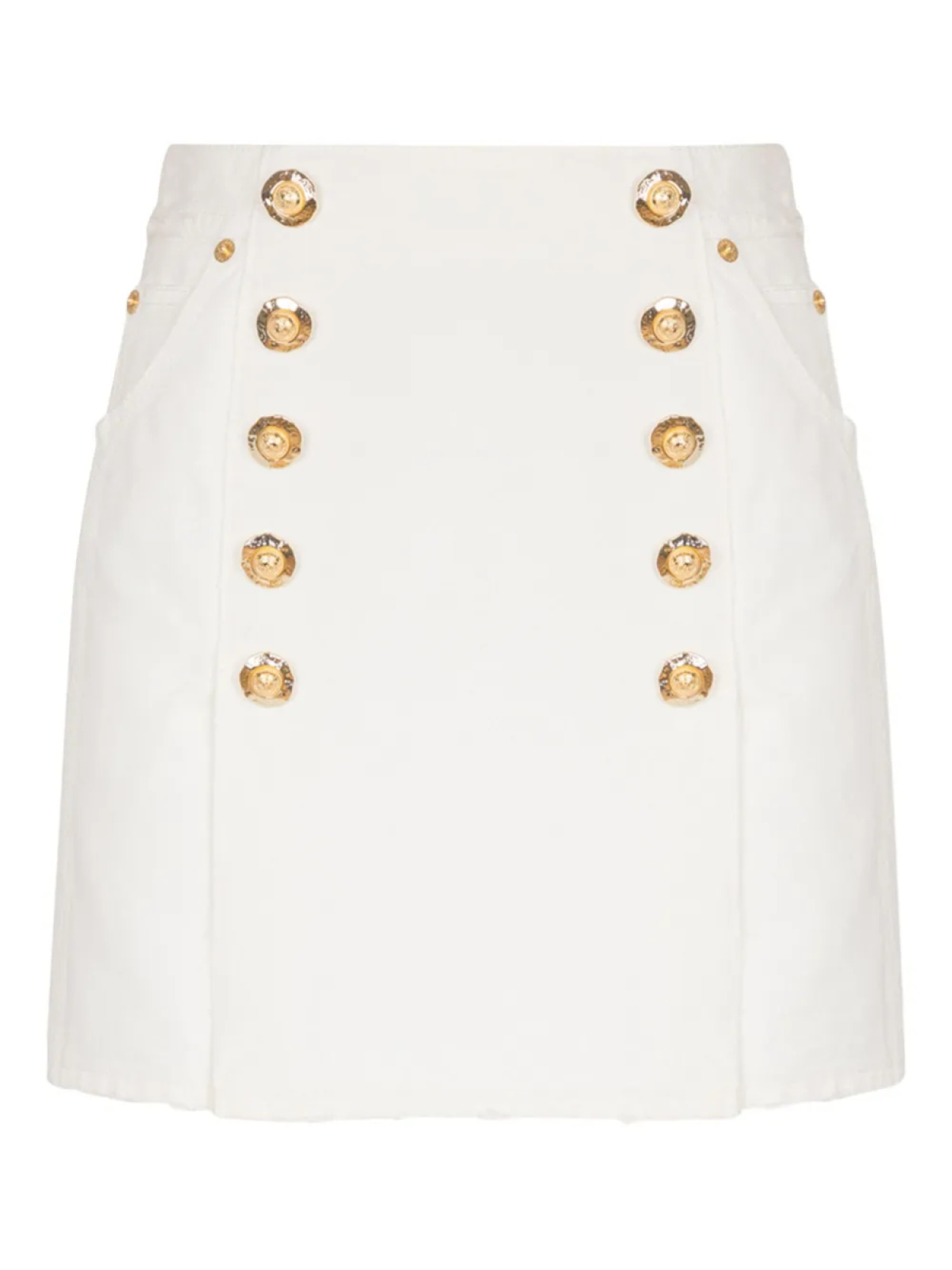 

Balmain юбка из канваса, белый