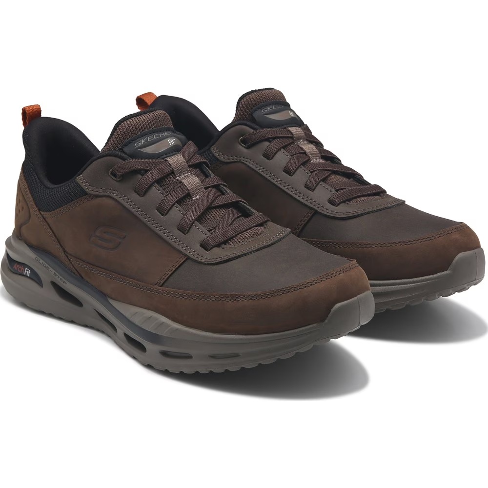 

Кроссовки Slip-Ins Moxley Arch Fit из кожи Skechers, коричневый