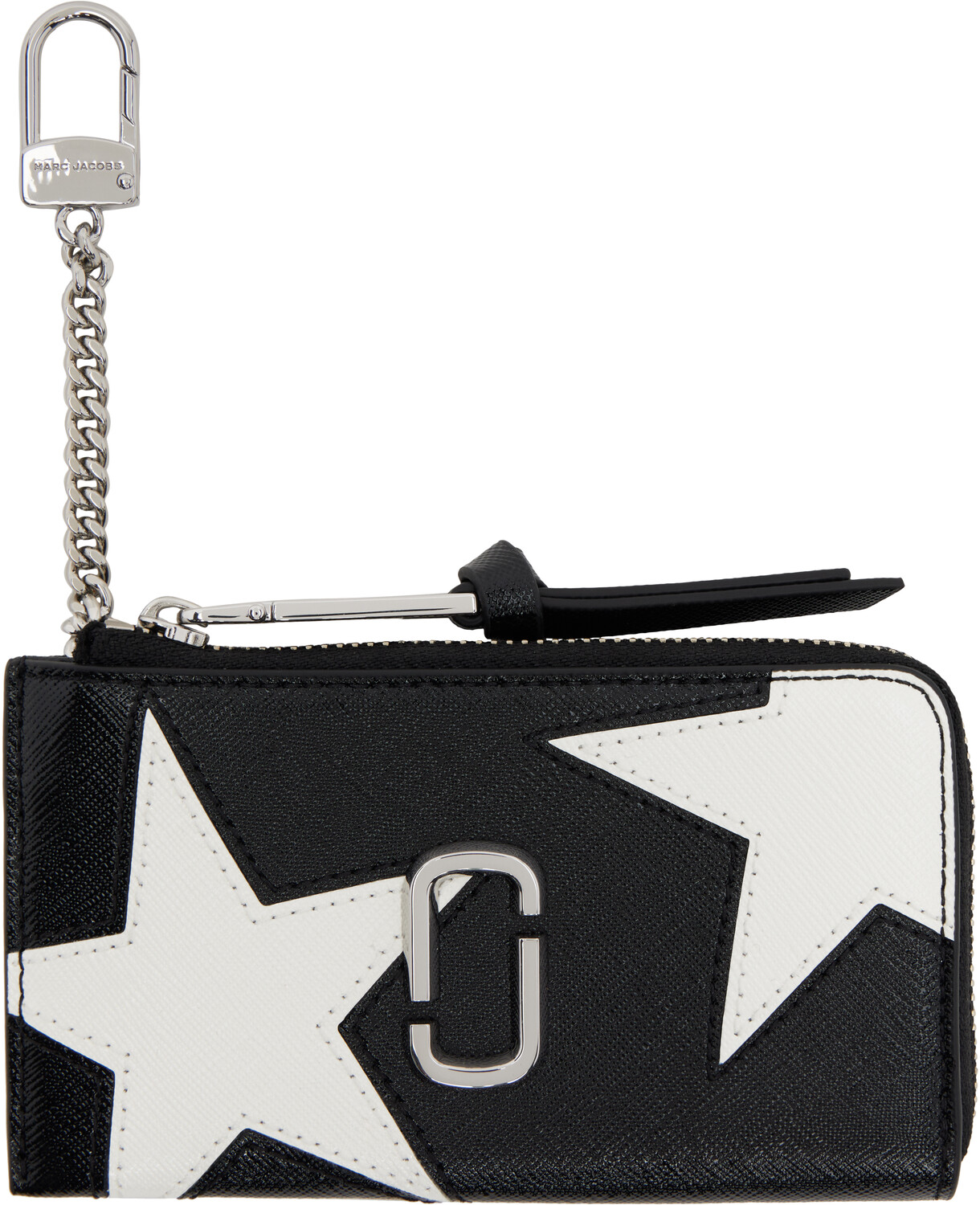 

Черный кошелек «The Star Patchwork Top Zip Multi» Marc Jacobs