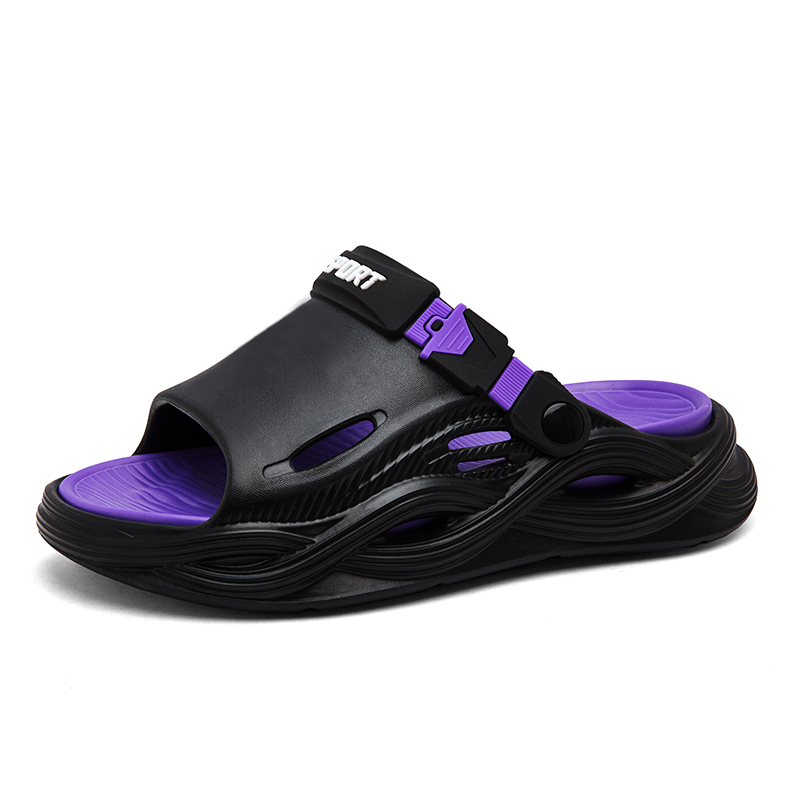 

CariteSport Пляжные сандалии мужские черно-фиолетовые, цвет Black Purple