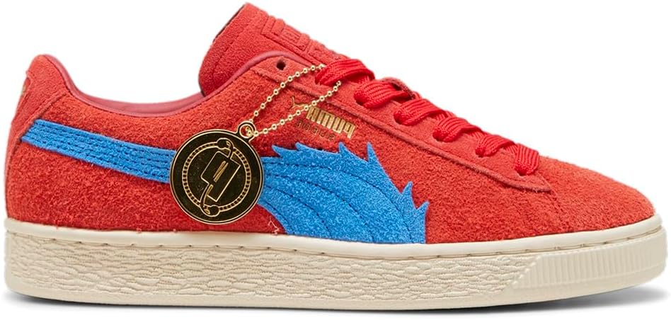 

Мужские замшевые кроссовки PUMA Buggy X Op с шнуровкой - красные