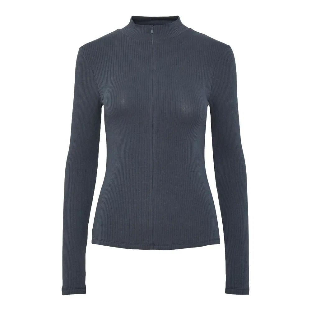 

Свитер Pieces Kitte full zip, синий