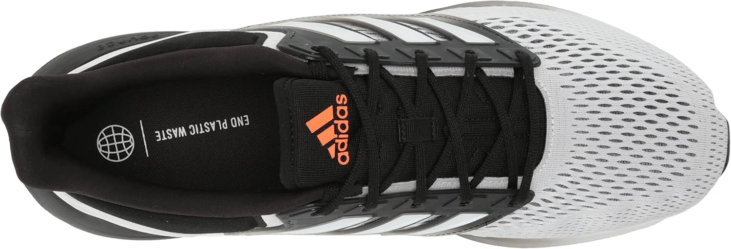 Мужские беговые кроссовки Adidas Pureboost ZG M, белый/оранжевый — фото 3