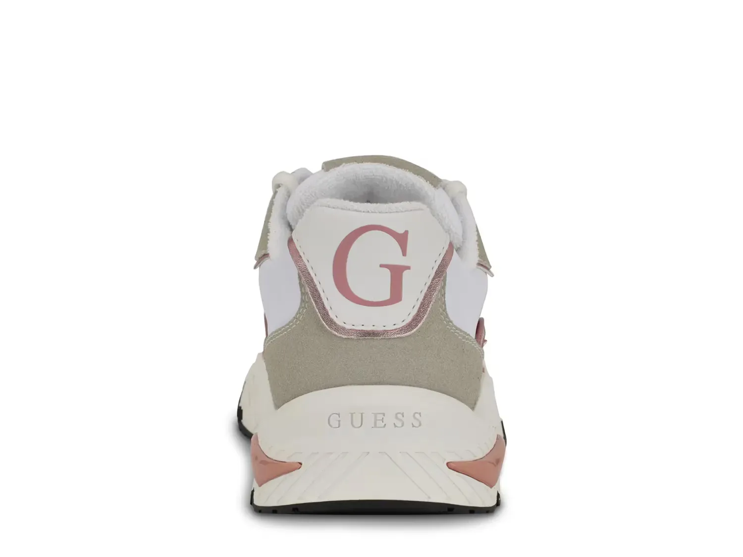 Кроссовки Carrli Guess, White/Grey/Pink — фото 2