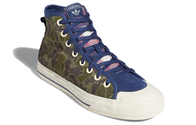 Кроссовки Adidas Originals Nizza High Rf Camo — фото 2