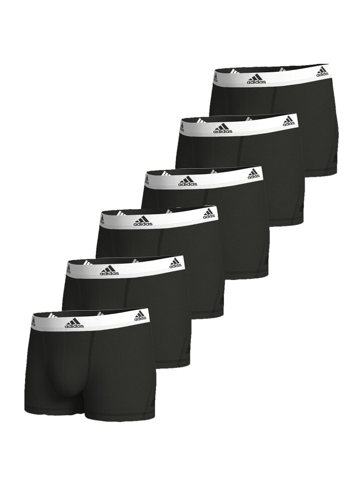 

Трусы боксеры adidas Trunk Active Flex Cotton, цвет new black