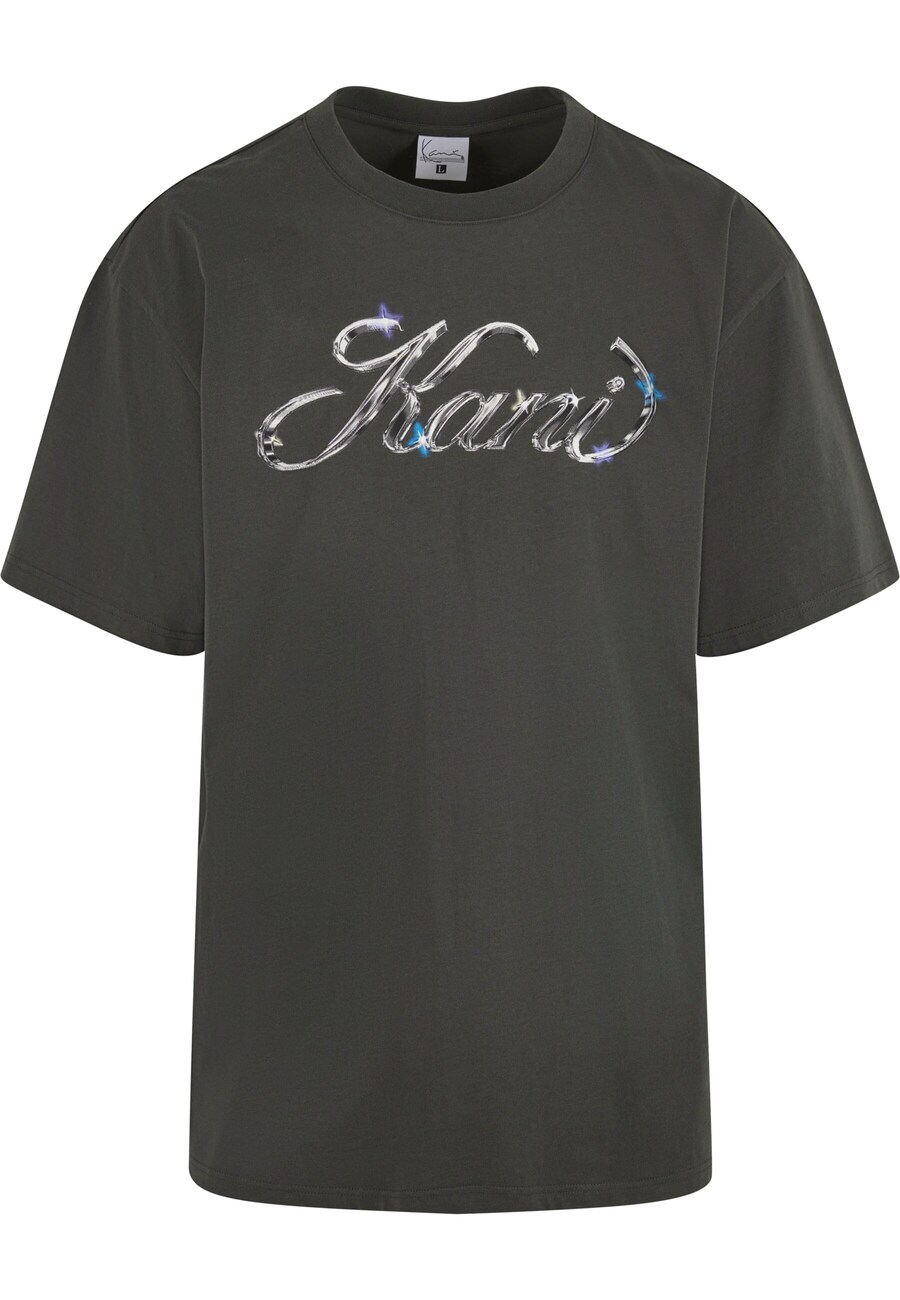 

Рубашка Karl Kani Icy Chrome, цвет Grey/Dark grey