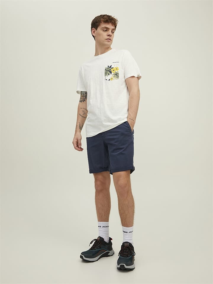 

Тканевые шорты Jack & Jones, темно-синий