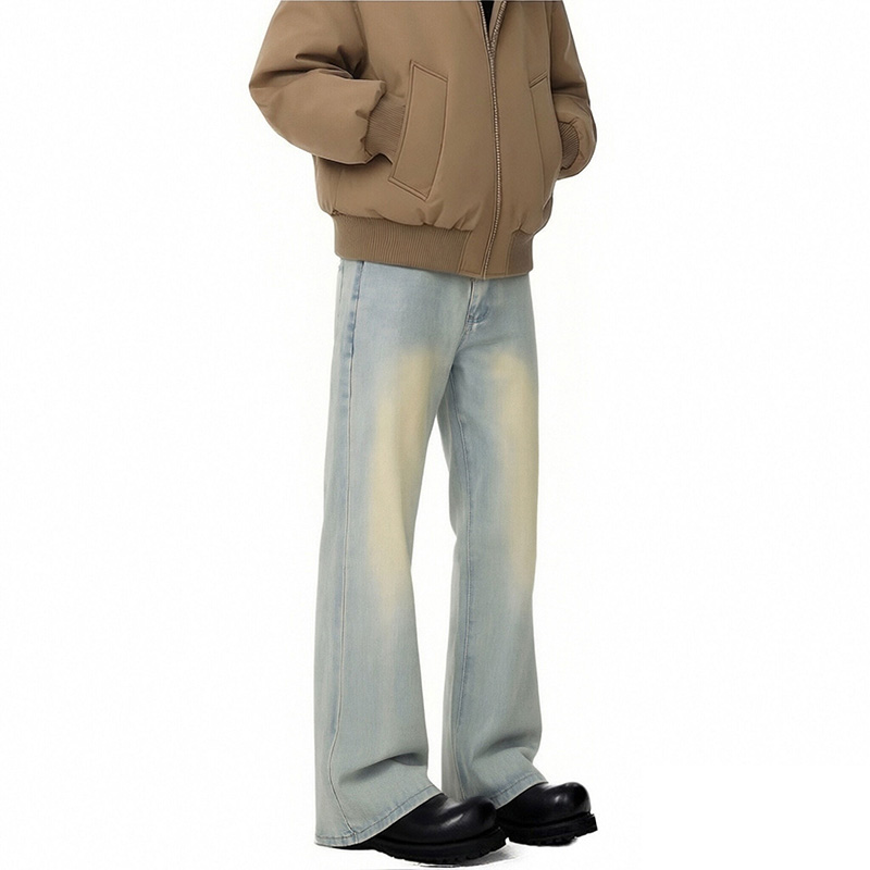 

Джинсы Unisex Moderate Straight Fit ZIAREL, желтый mud