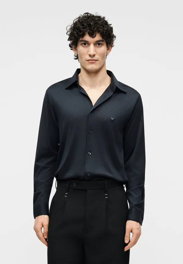 Рубашка рубашка Emporio Armani, Blue Navy