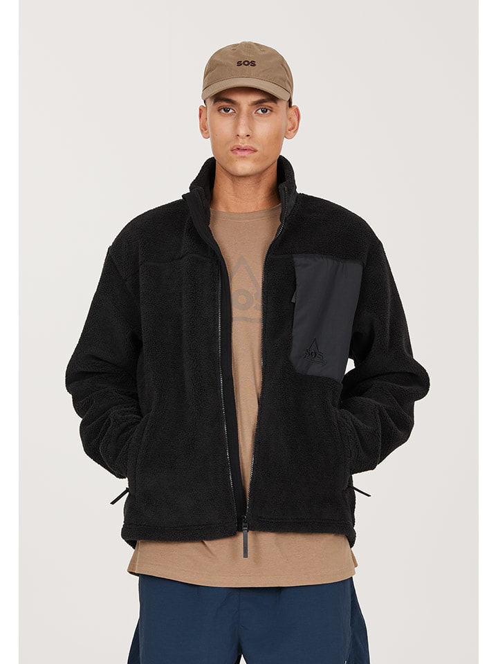 

SOS Флисовая куртка «La Grave» черного цвета