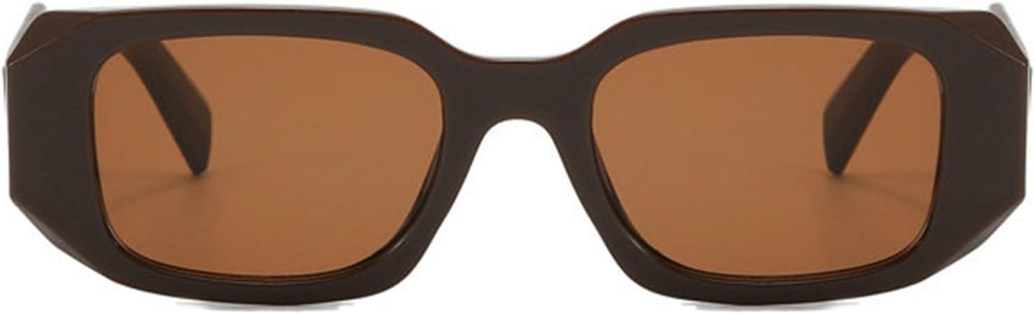 

Солнцезащитные очки Willochra Trendy прямоугольной формы для женщин и мужчин, ретро-солнцезащитные очки, винтажные квадратные очки с леопардовым принтом и зелеными линзами, C7