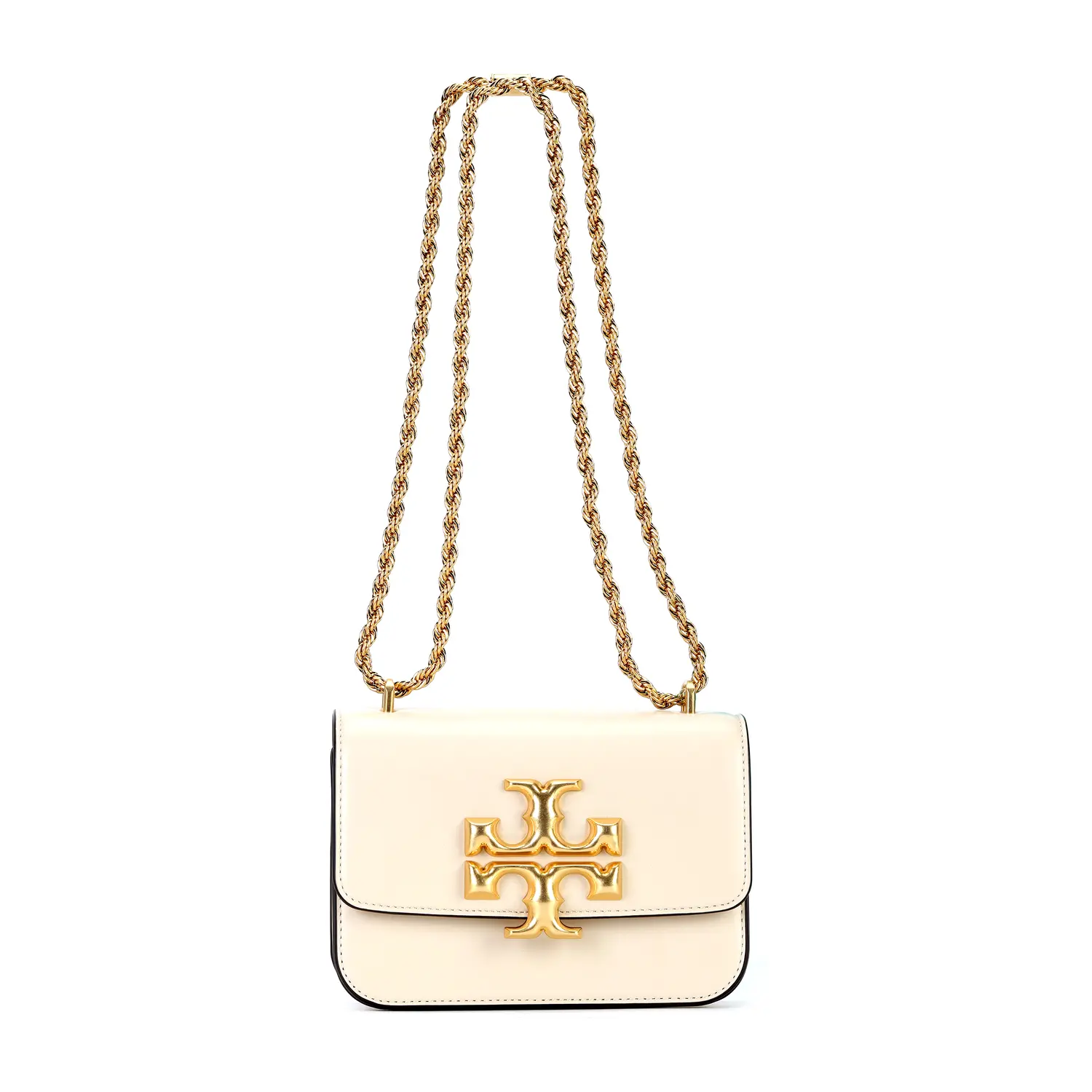 

TORY BURCH Элеонор Смолл Сумка через плечо трансформер Новая кремовая