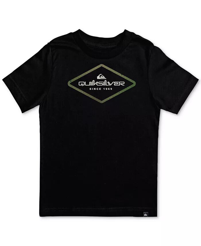 

Хлопковая футболка с графическим логотипом Big Boys Omni Lock Quiksilver, белый