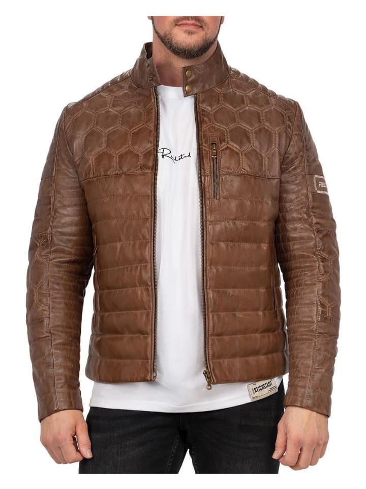 

Кожаная куртка Reichstadt, коричневый