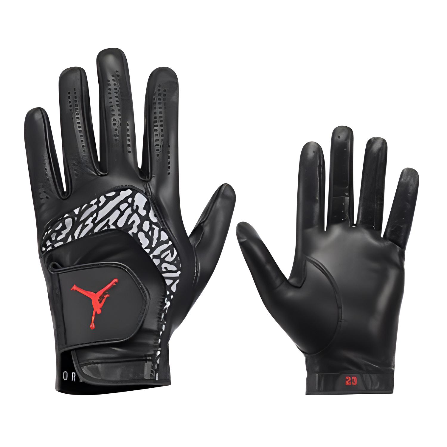 

Jordan Спортивные перчатки Unisex Black из овчины, полиэстера, эластана, полиамида и искусственной кожи