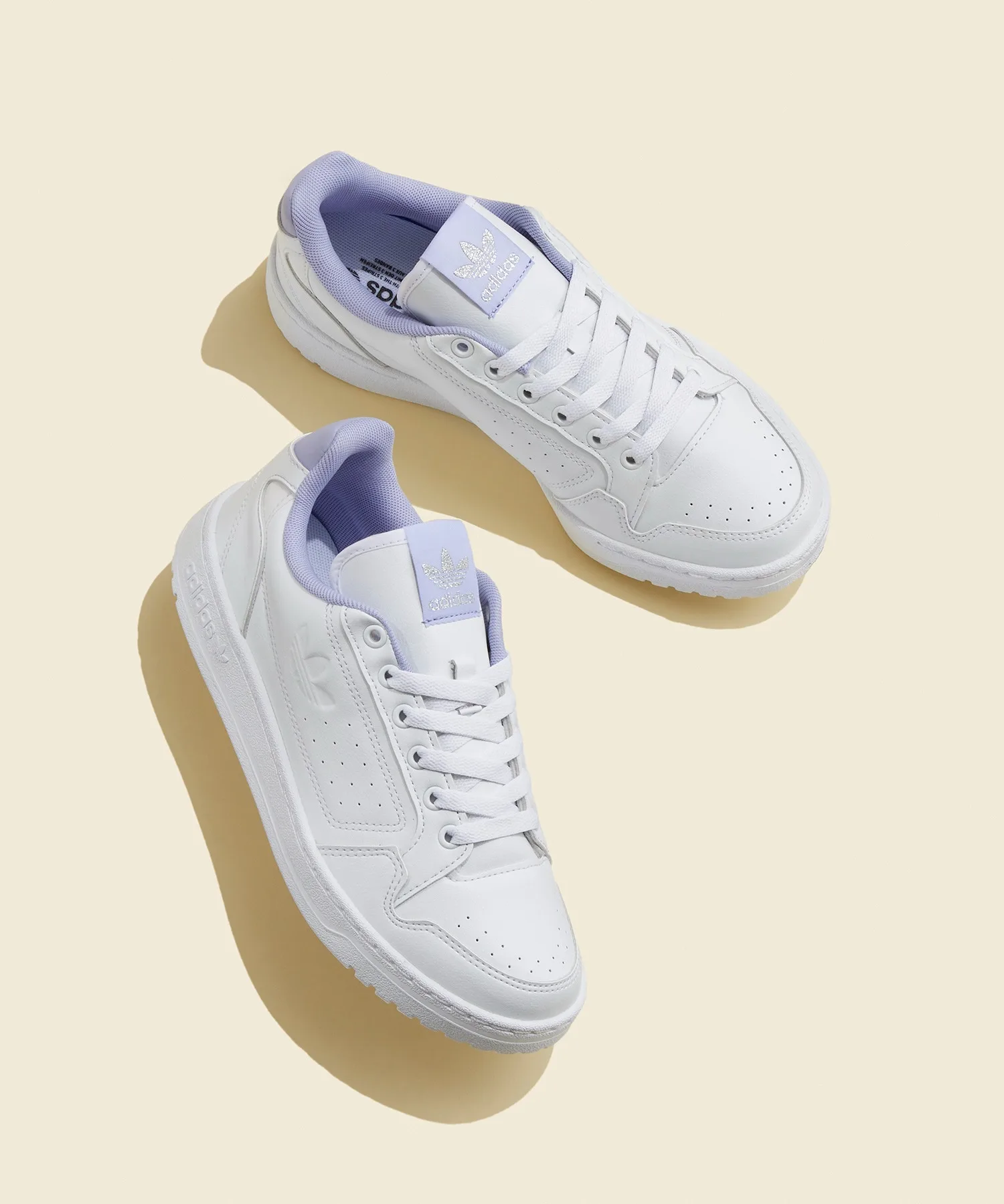 Белые кроссовки из синтетической кожи NY 90 adidas Originals белые