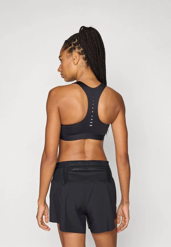 Спортивный бюстгальтер swift с высокой степенью поддержки Nike Performance, Black/Silver-Coloured — фото 3