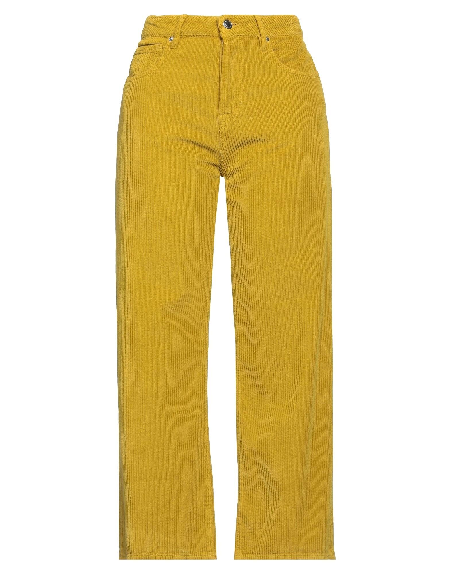 

Брюки True Nyc, горчичный