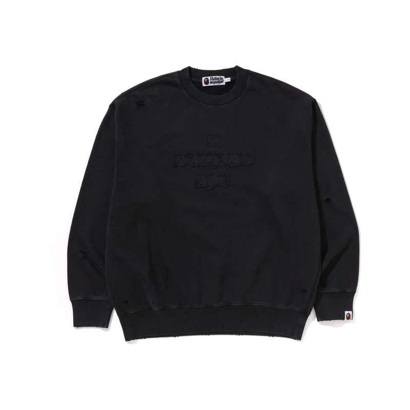 

A BATHING APE Свитшот мужской черный BKX