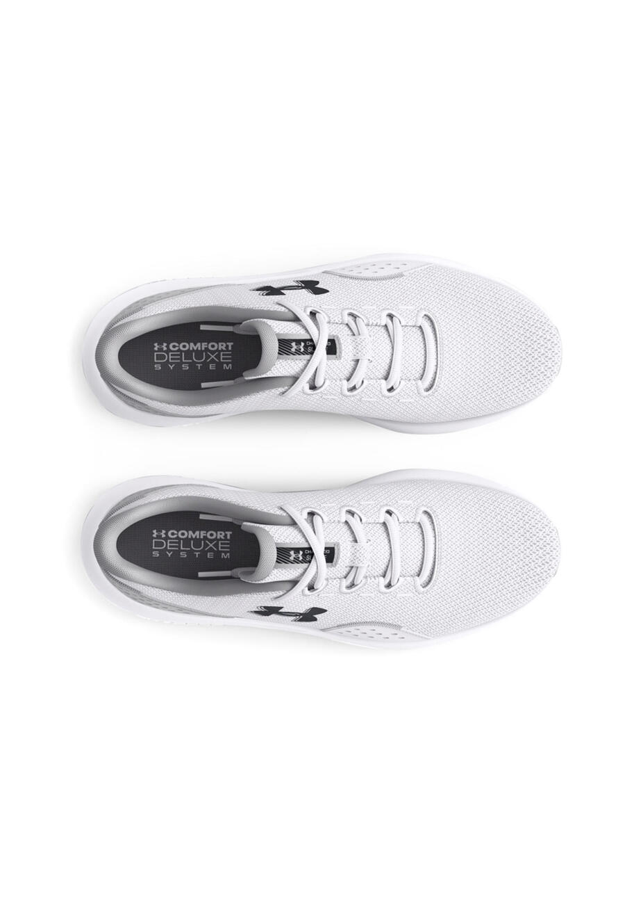 UNDER ARMOUR Кроссовки для фитнеса UNDER ARMOR Surge 4 мужские 3027000100 WHT/GRY/BLANC/GRIS — фото 3