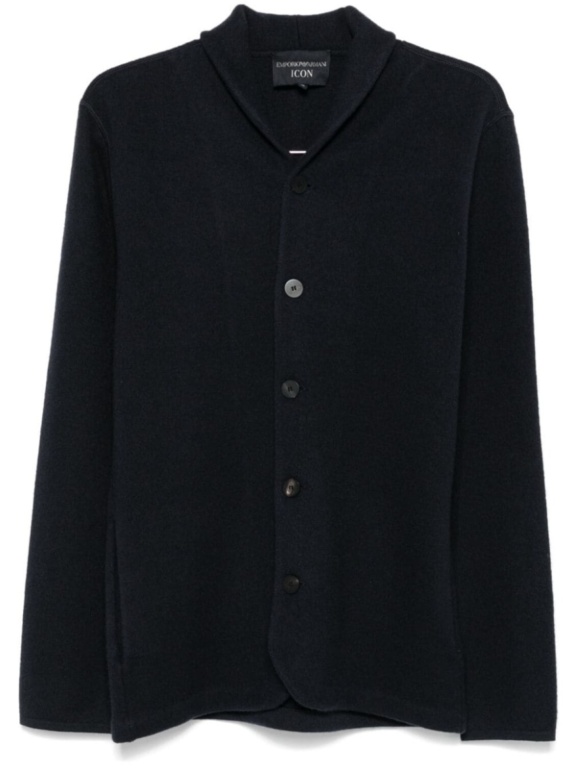 

Emporio Armani вязаный жакет, синий