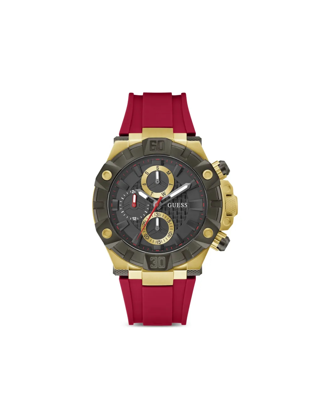 

Наручные часы Ignite 46 мм Guess Usa, черный