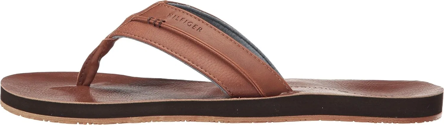 Сандалии мужские Tommy Hilfiger, коричневые — фото 2