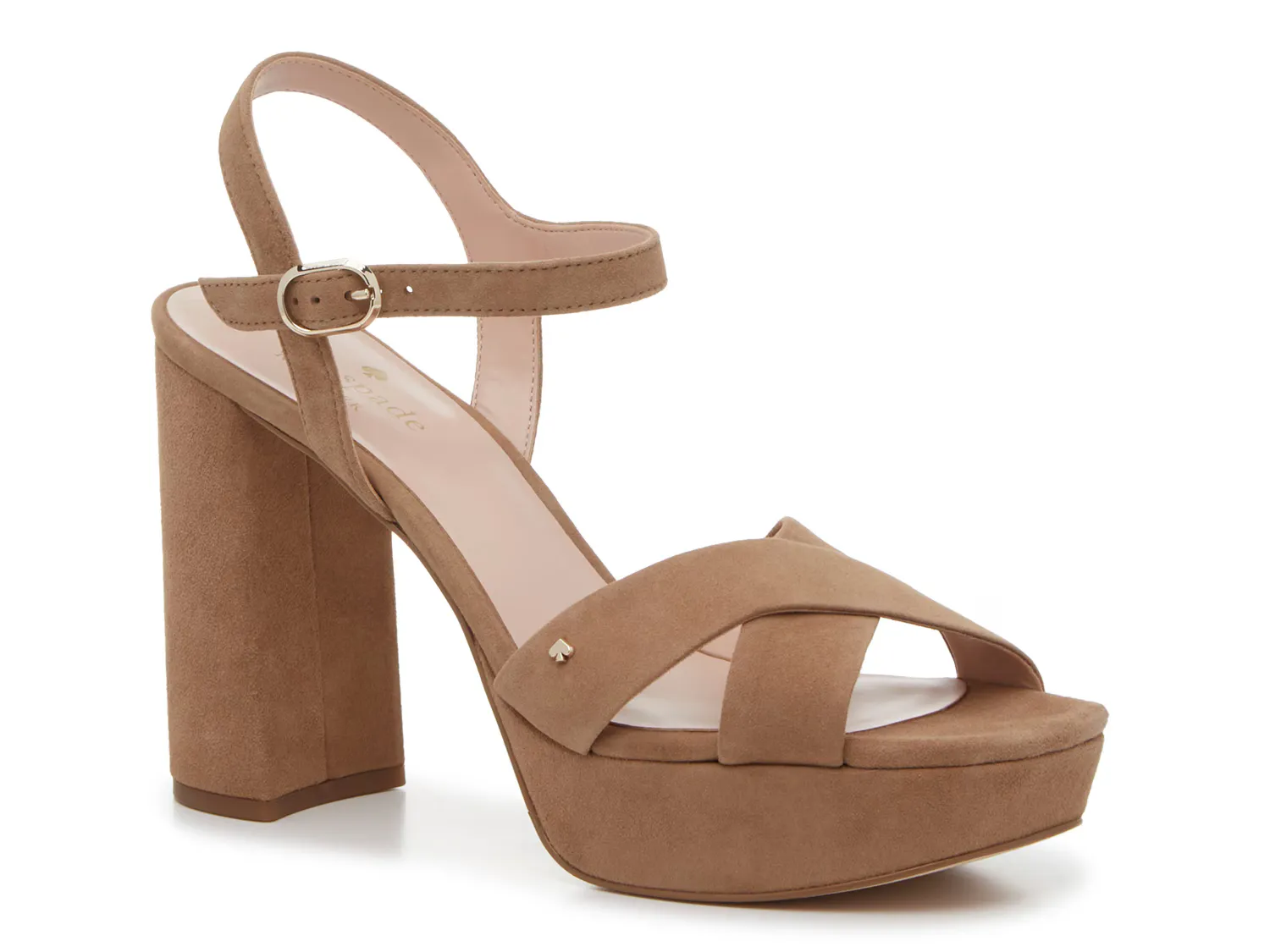 

Сандалии Delia Platform Sandal Kate Spade, цвет tan